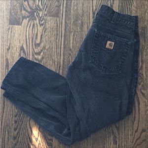 Black vintage carhartt jeans